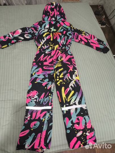 Зимний комбинезон для девочки рост 146