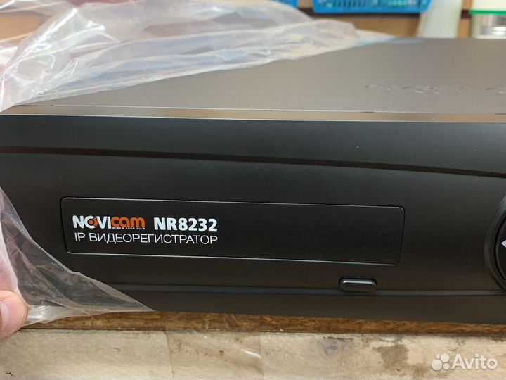 Ip видеорегистратор на 32 камеры. novicam NR 8232