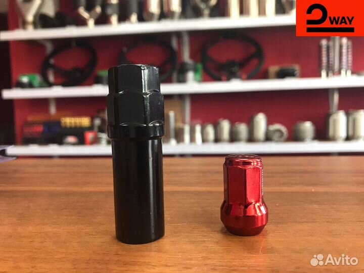 Гайки-секретки Shogun M12*1,25 для узких колодцев