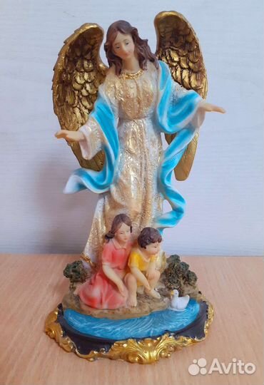 Статуэтка (фигурка) Ангел Хранитель с детьми