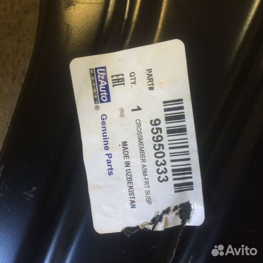 Подрамник новый Равон Р3/Шевролет Нексия