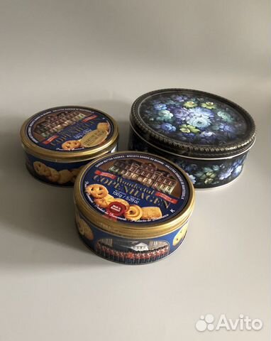 Жестяные банки для хранения