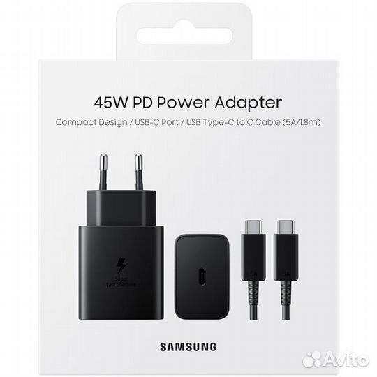 Сетевое зарядное устройство Samsung USB-C 45W