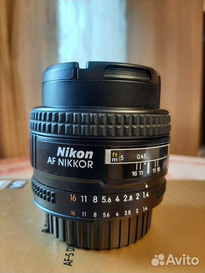 Nikon AF Nikkor 50mm 1,4D