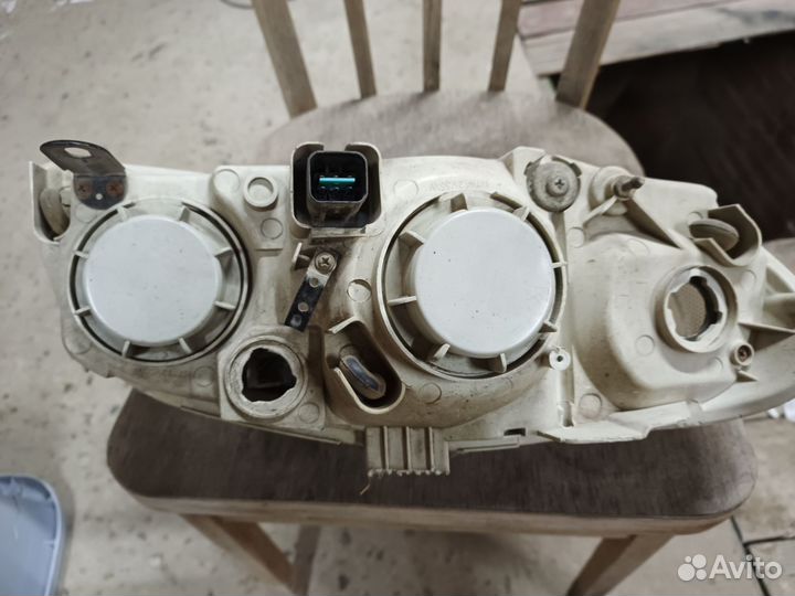 Левая фара kia spectra