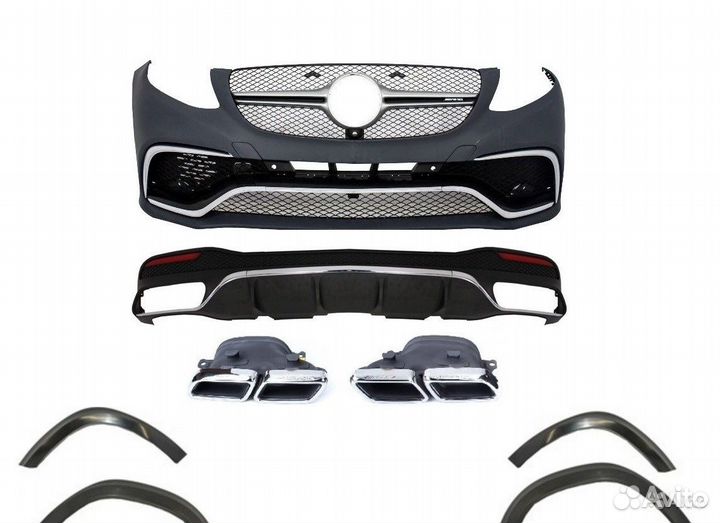 Обвес 63 AMG Mercedes GLE