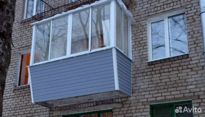 Балкон пластиковый