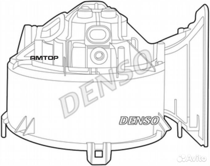 Denso DEA20005 Вентилятор обдува салона Denso DEA2
