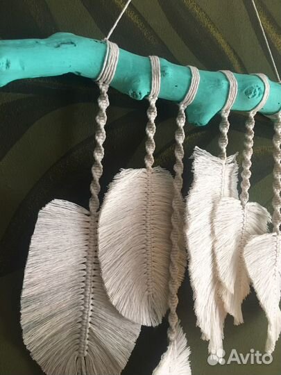 Ловец снов макраме в стиле бохо