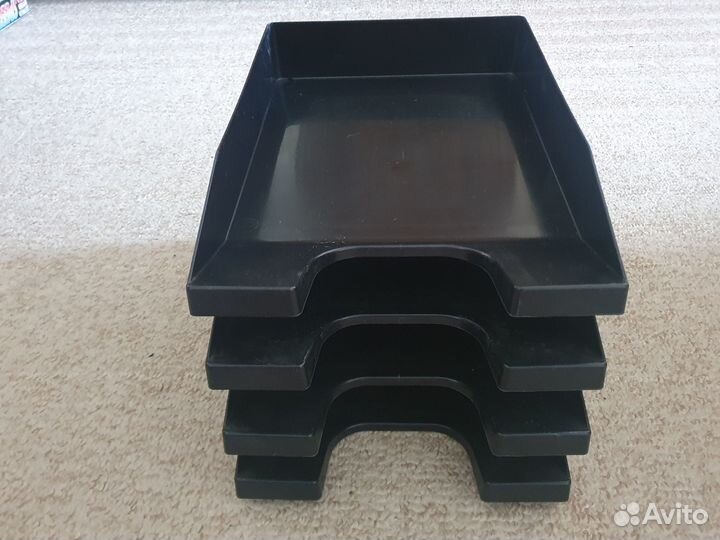 Лоток горизонтальный черный ООО «Стамм» (Россия)