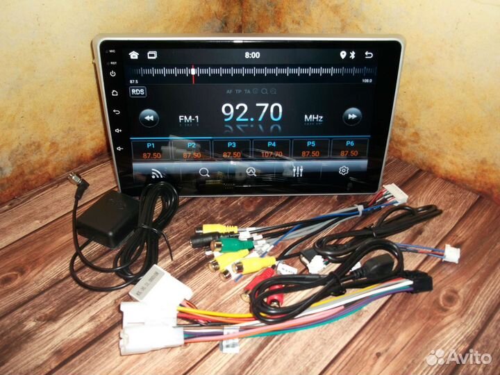Магнитола Toyota Avensis 2003-2008 Android GPS