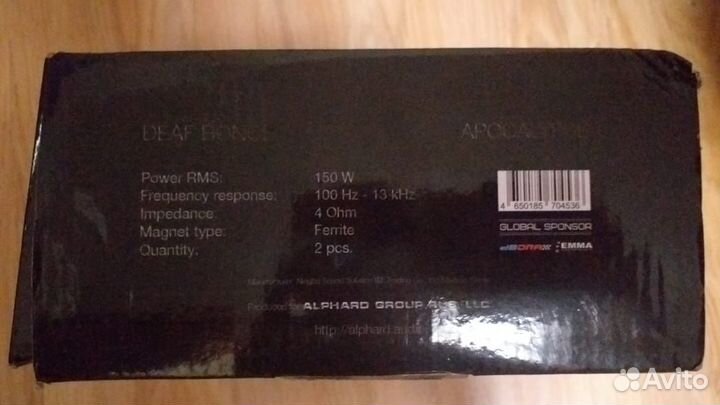 Новая акустика Apocalypse ap-m60s