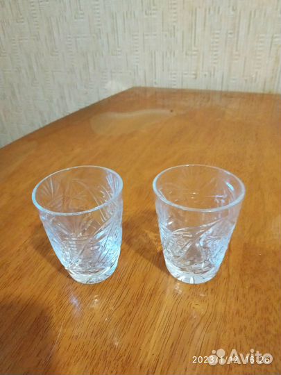 Рюмки,фужеры и вазы хрусталь,стекло