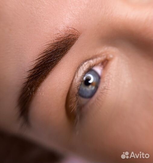 Перманентный макияж бровей губ и век татуаж