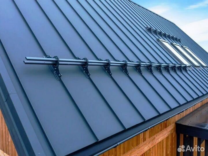 Снегозадержатель для фальцевой кровли