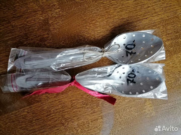 Ложки алюминиевые с дырками