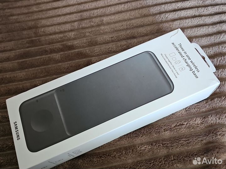 Беспроводная зарядка samsung 3 в 1