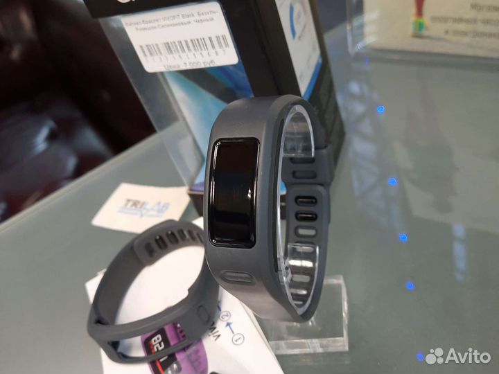 Фитнес-браслет Garmin Vivofit Grey+USB Ant+ stick