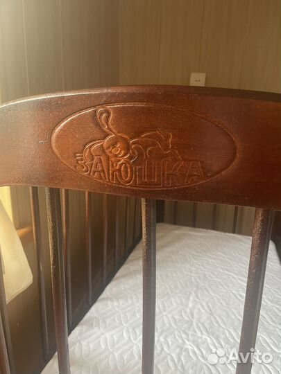 Кроватка с матрасом