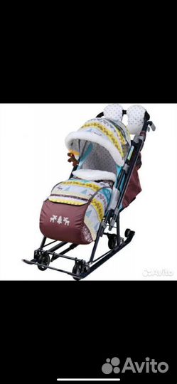 Санки коляска Ника 7 3