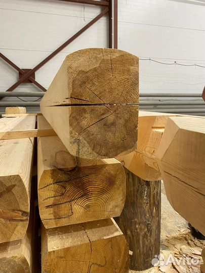 Лафет 200х300 сухой строганый