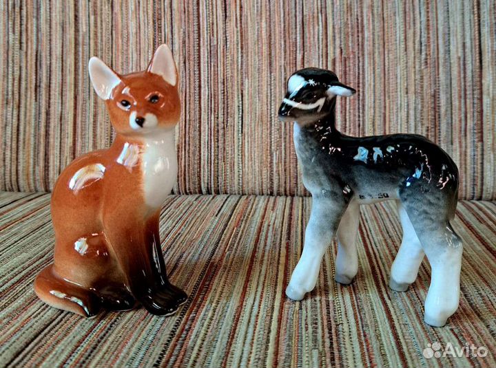 Фарфоровые статуэтки лфз и Полонского завода