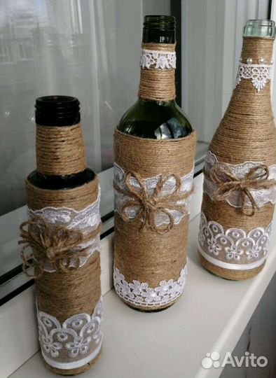 Декоративные бутылки