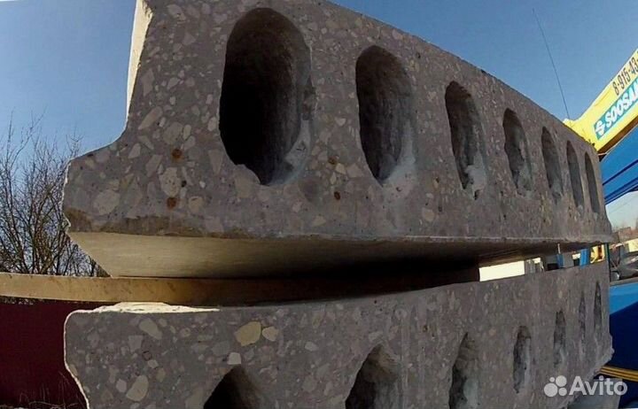 Плиты пустотелые тут