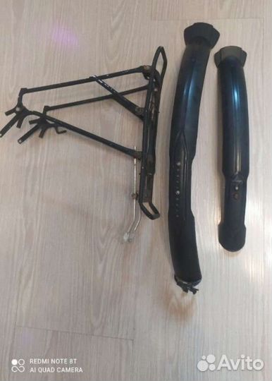 Подкрылки багажник для велосипеды