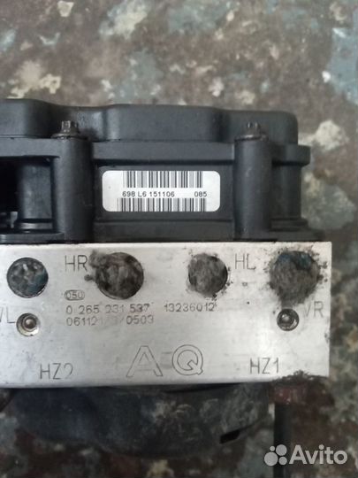 Блок абс Опель Корса D