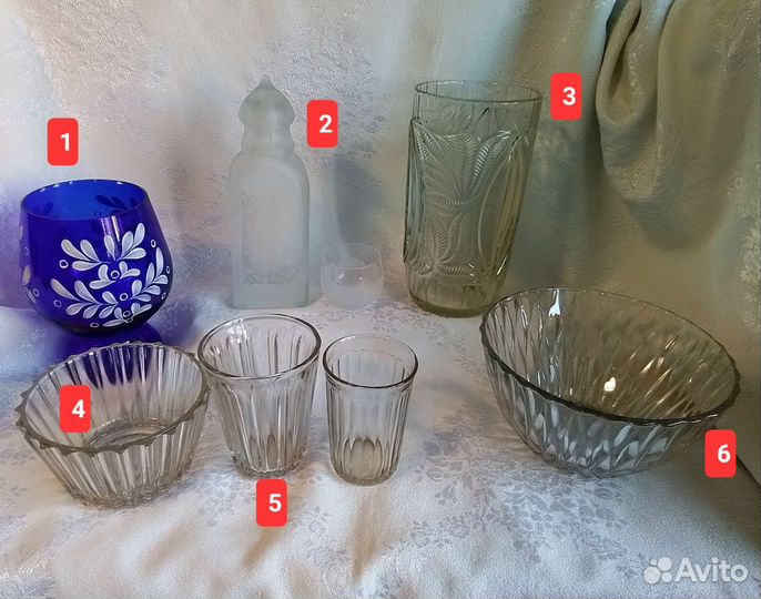 Винтажная посуда, стекло, СССР