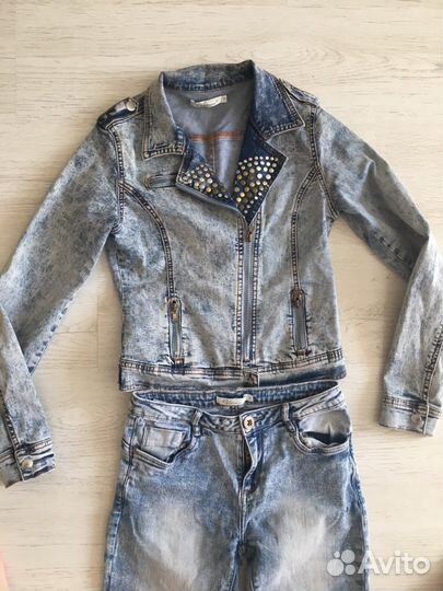 Джинсовый костюм