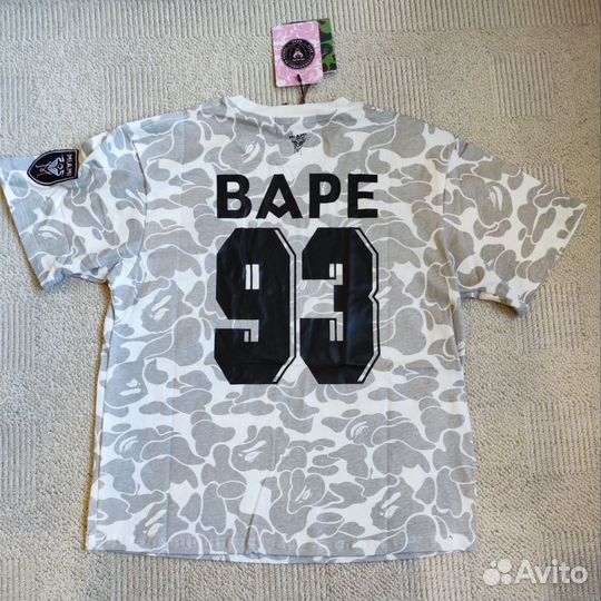 Футболка bape inter miami белая