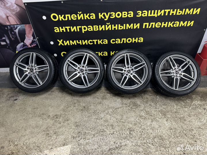 Колеса mercedes r19 разноширокие