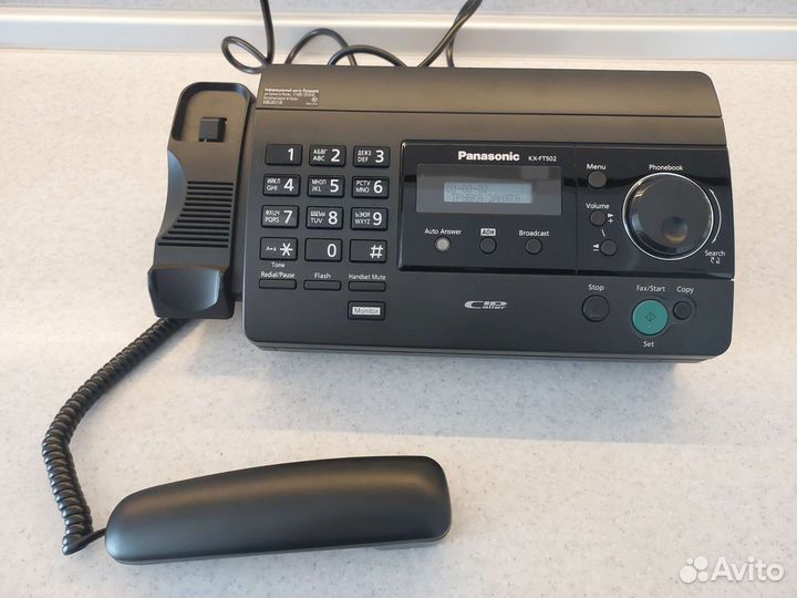Факс panasonic KX- FT502