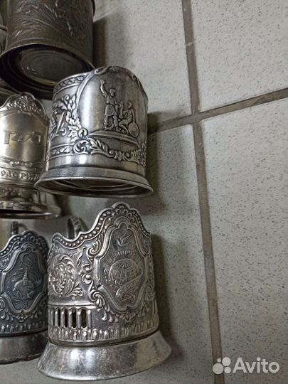 Подстаканники винтаж