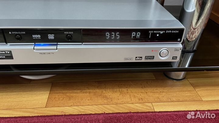 Dvd рекордер pioneer DVR-540H