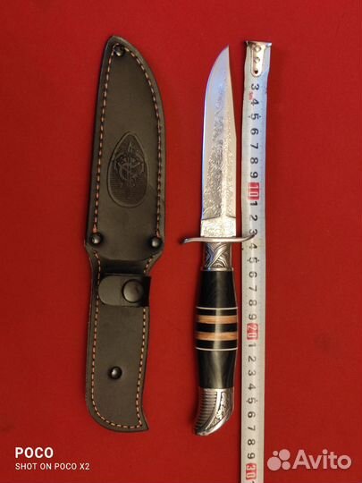 Финка нквд, офицерская,наградная,сталь95Х18,Ковка