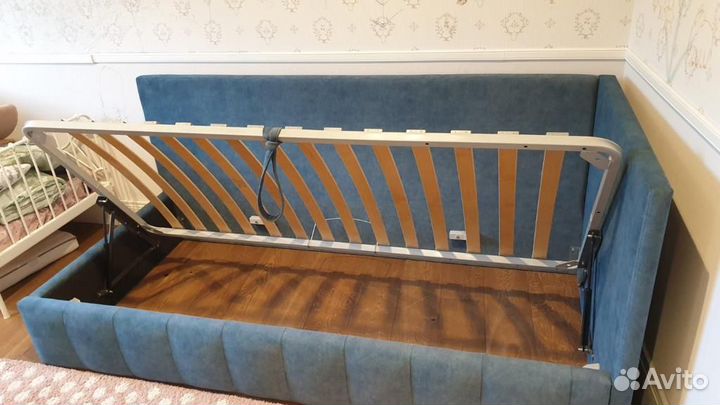 Детская кровать мягкая