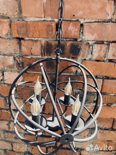 Люстра рэтро, дизайнерская