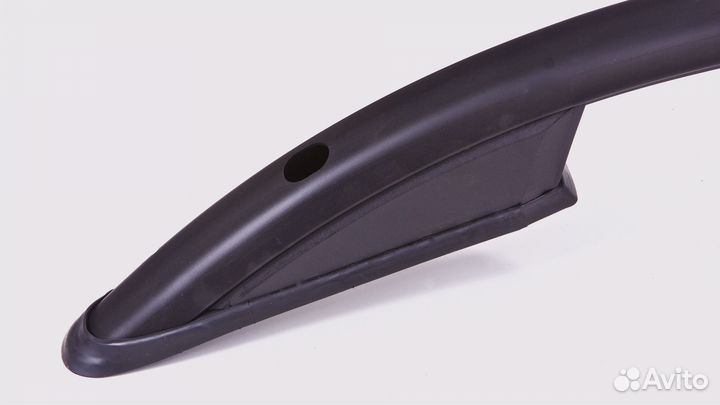 Рейлинги nissan qashqai+2 черные