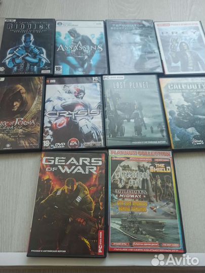 Компьютерные игры на Dvd