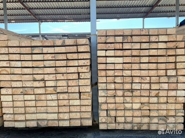 Доска обрезная 50х150х6000мм 1 сорт ГОСТ