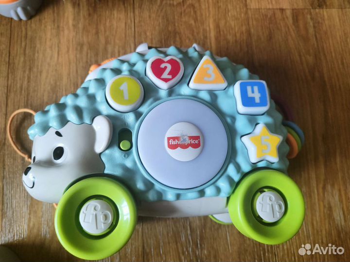Игрушки fisher price пакетом(линкималс,бибо,щенок)