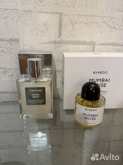 Tom ford soleil neige, Byredo Mumbai Noise