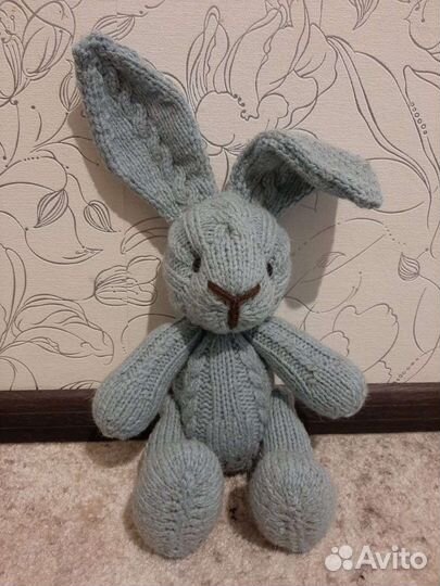 Мягкая игрушка заяц ручная работа