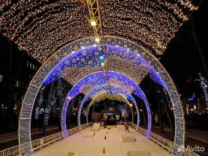 Световая фигура Арка Новогодняя