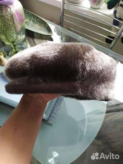 Меховая мужская кепка