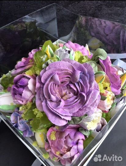 Зефирный букет к 8 марта