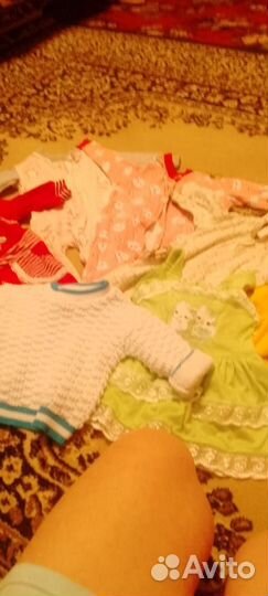 Детские вещи для девочки пакетом